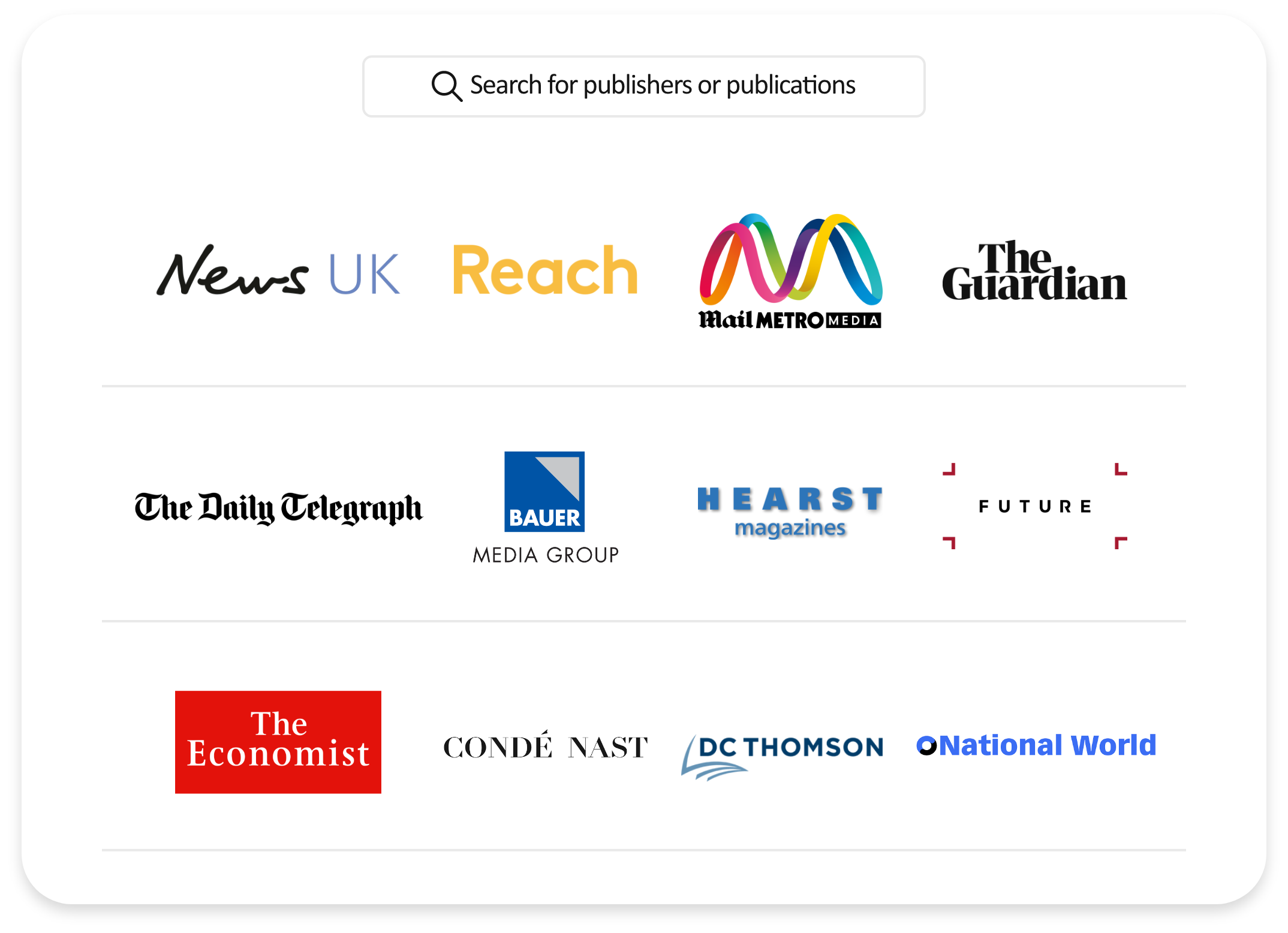 Home why choose us publishers